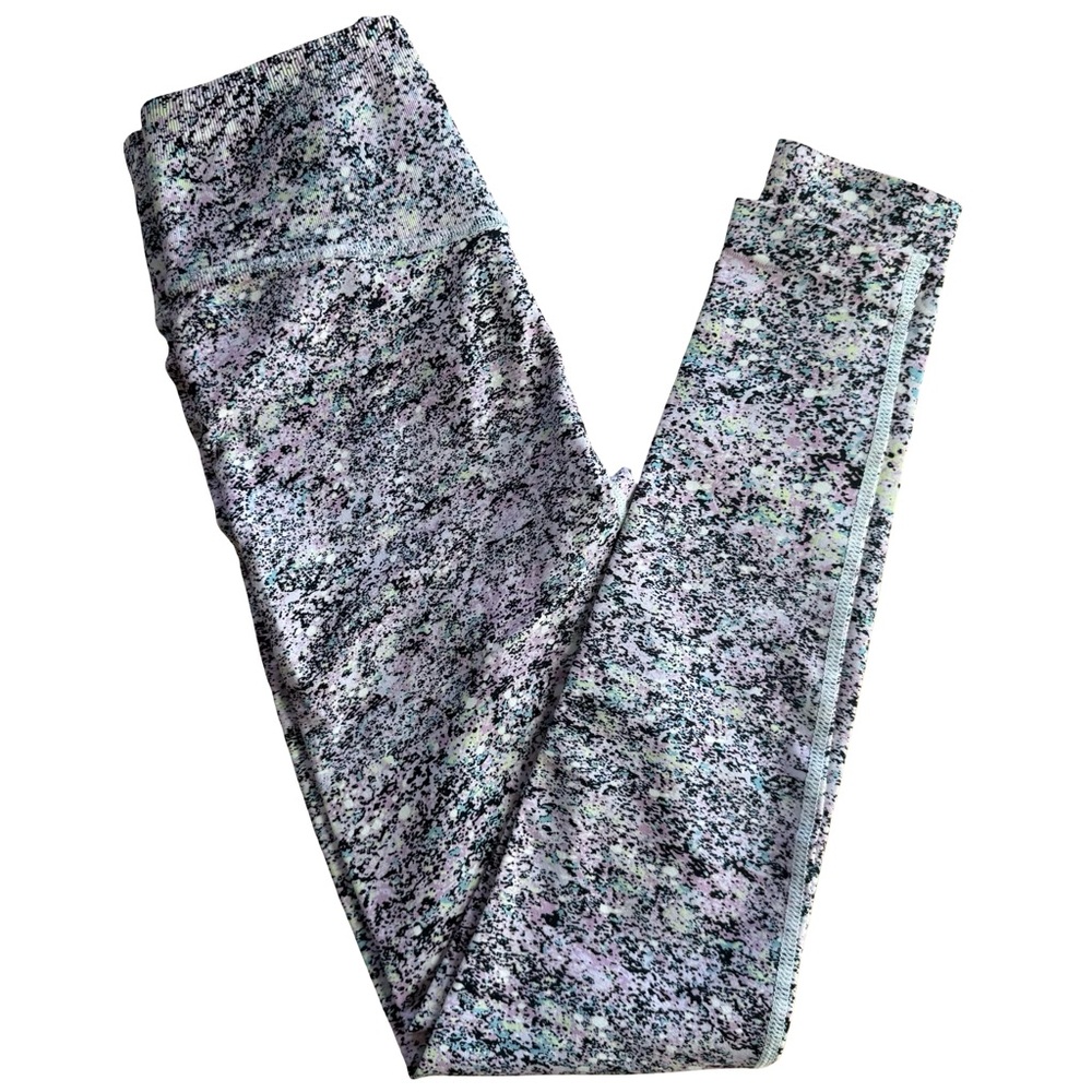 NWT Fabletics Sleek Seamless High Waisted Leggings Cosmic Splatter - Picture 5 of 6